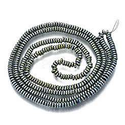 Electroplate non magnetici ematite sintetico fili di perline&nbsp;G-T114-58-03