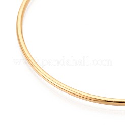 Schlichte Armreifen aus 304 Edelstahl für Damen&nbsp;BJEW-N033-02G