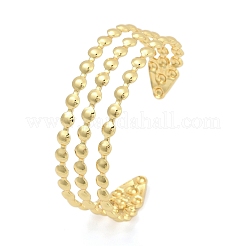 Bracelets manchettes en acier inoxydable 304 pour femmes&nbsp;BJEW-Z097-07G