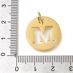 Placcatura ionica (ip) ciondoli in acciaio inossidabile 304&nbsp;STAS-M074-01G-M