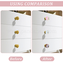 4 funda para pomo de puerta de algodón de 4 colores&nbsp;DIY-GF0011-49