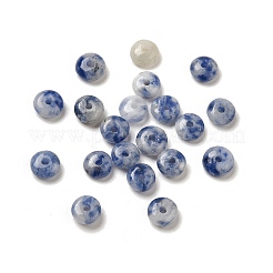 Perle sintetiche di diaspro blu maculato&nbsp;LS-G-U008-01A-1