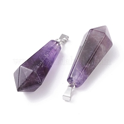 Natürlichen Amethyst wies Anhänger&nbsp;G-I314-02P-13