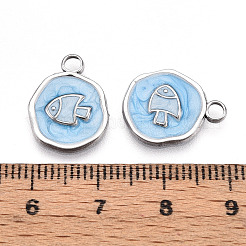 Anhänger aus Edelstahl 304&nbsp;STAS-N108-07B-P