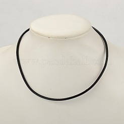 Making collana in pelle di vacchetta&nbsp;AJEW-JW00001-03