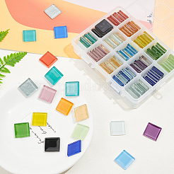 Cabochons en verre transparent&nbsp;GLAA-OC0001-08