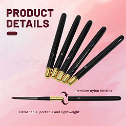 5 Nylon-Strichzeichnungsstift&nbsp;AJEW-CA0005-34