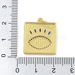Estante de placas micro latón allanan colgantes de circonio cúbico&nbsp;KK-G513-76A-08G