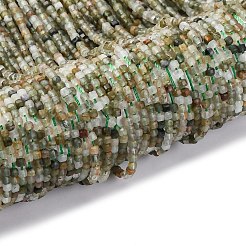 Natürlichen grünen Rutilquarz Perlen Stränge&nbsp;G-RM2025-C03-A