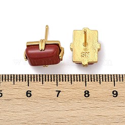 Clous d'oreilles en laiton&nbsp;KK-F358-03G-01