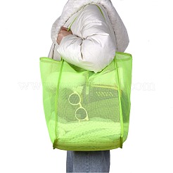 Borsa da spiaggia in rete di poliestere 2 pz 2 colori&nbsp;ABAG-SZ0001-18B