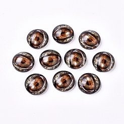 Glas cabochons&nbsp;GLAA-WH0015-22F-07