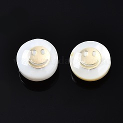 Süßwasser-Muschelperlen&nbsp;SHEL-T018-19