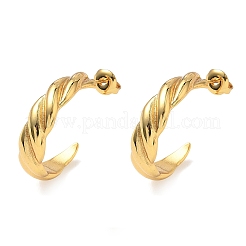Pendientes de acero inoxidable 304 para mujer&nbsp;EJEW-K333-30G