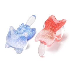 Leuchtende Cabochons aus transparentem Harz&nbsp;CRES-L045-17