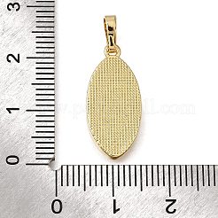 Pendenti shell in ottone&nbsp;KK-D328-01G-D