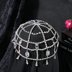 Stirnbänder aus Legierungs-Strass für Damen&nbsp;AJEW-WH20020-241P