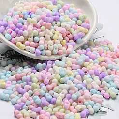 Perline di semi di vetro satinato opaco color macaron&nbsp;X-SEED-K009-12B-01