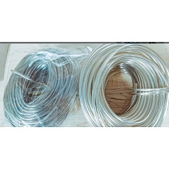 Filo Tagliaerba Nylon Rotondo Con Alluminio 2,4 Mm - Ratioparts (Rotolo Da 0,29 €/m)