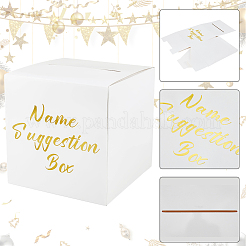 1 Set Party-Papier-Namensvorschlagskartenboxen&nbsp;CBOX-SP0001-03