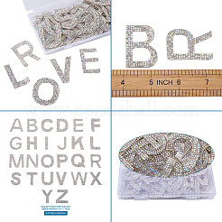 Glitzernde Strass-Aufnäher zum Aufbügeln&nbsp;DIY-CD0001-10E
