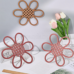 3 Stück Anhänger-Set aus Naturholz.&nbsp;WOOD-WH20002-04A