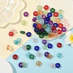 80 stücke 8 farben epoxidharz europäische perlen&nbsp;RPDL-YW0001-16
