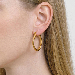 Creolen aus 304er Edelstahl für Damen&nbsp;HD7131-1