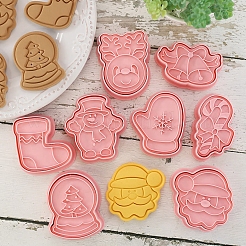 Moldes de plastico para galletas navideñas&nbsp;PW-WG518B8-01