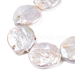 Natürliche Barock Keshi Perlen Stränge&nbsp;PEAR-S018-06G
