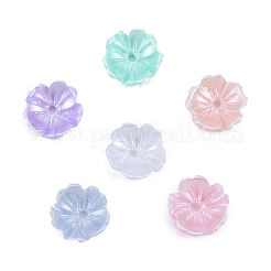 Tappi di perle di perle imitazione resina&nbsp;RESI-N036-02A
