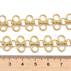 Collares de cadena de eslabones de mariposa de acero inoxidable 304 para mujer&nbsp;NJEW-B152-02