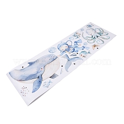 PVC-Aufkleber mit Meerestiermotiven&nbsp;STIC-K001-01