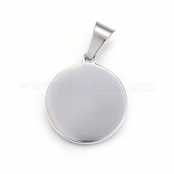 Pendentifs en acier inoxydable 304 anti-ternissement&nbsp;STAS-P211-12P