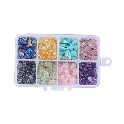 Ametista naturale e quarzo rutilato e quarzo fragola e lapislazzuli e quarzo rosa e perline prehnite e citrino&nbsp;G-JP0001-21