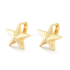 Orecchini a cerchio in ottone&nbsp;EJEW-Q016-10G