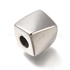304 Edelstahl-Europäische Perlen&nbsp;STAS-M100-12AS