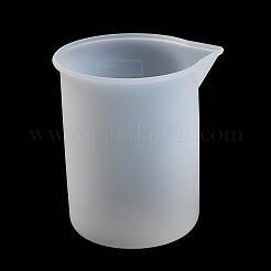 Tasses à mesurer de mélange de résine époxy de silicone&nbsp;LS-DIY-G091-07C