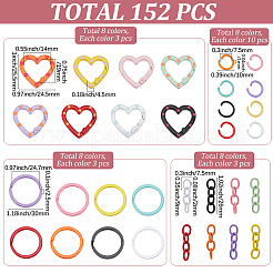 Kits de accesorios para llaveros DIY&nbsp;DIY-SC0003-45