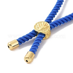 Fabrication de bracelet en corde de coton&nbsp;LS-KK-F758-03A-G