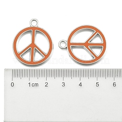 Pendente smaltati in lega&nbsp;X-ENAM-P066-M