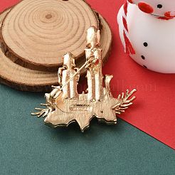 Weihnachtsmotiv-Emaille-Pins&nbsp;JEWB-F034-01A