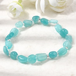 Bracelets naturels de perles d'amazonite&nbsp;GG-CBA05D5-02B-07A