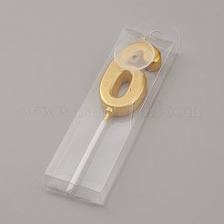 Candele dorate di paraffina&nbsp;DIY-K028-A-06