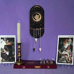 Hängeregal aus Kristallglas&nbsp;DJEW-CP0001-28A