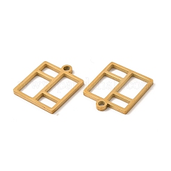 Ionenplattierung (IP) 304 Edelstahlanhänger&nbsp;STAS-A070-21G