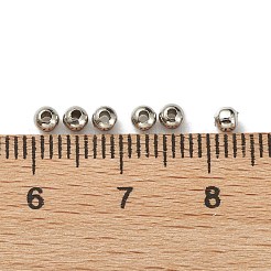 Perlas redondas huecas con costura de acero inoxidable 304 resistentes al deslustre&nbsp;STAS-R032-3mm