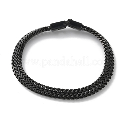 Bracciali a catena in acciaio inossidabile 304 per donna e uomo&nbsp;STAS-N117-02EB