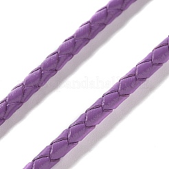 Cordon en cuir tressé&nbsp;VL3mm-10