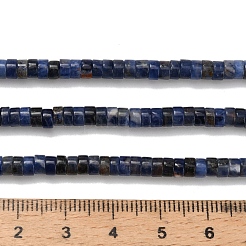 Natur Sodalith Perlen Stränge&nbsp;G-Z110-A03-2x4mm